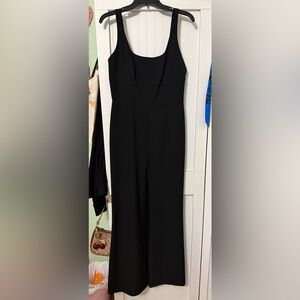 Gianni Bini Black Wide-Leg Sleeveless Jumpsuit